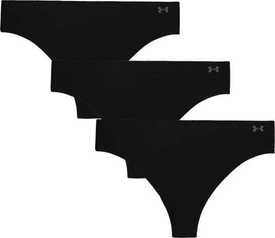 Under Armour Pure Stretch NS Thong 3pk Sort XL