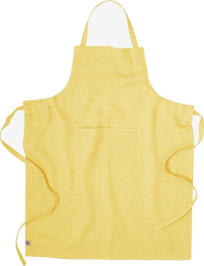 Lovely Linen Forkle Classic i manglet lin Gul Lovely Linen Forkle Classic i manglet lin Gul