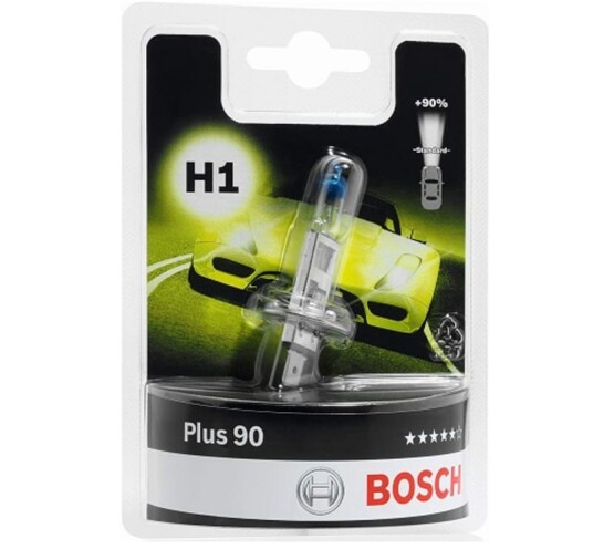 Bosch Plus 90 lyspære
stykkvis H1 1987301076