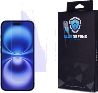 BlueDefend Anti-Blue Light Skjermbeskyttere Beskyttelsesglass iPhone 16 2 stk. BlueDefend Anti-Blue Light Skjermbeskyttere Beskyttelsesglass iPhone 16 2 stk.