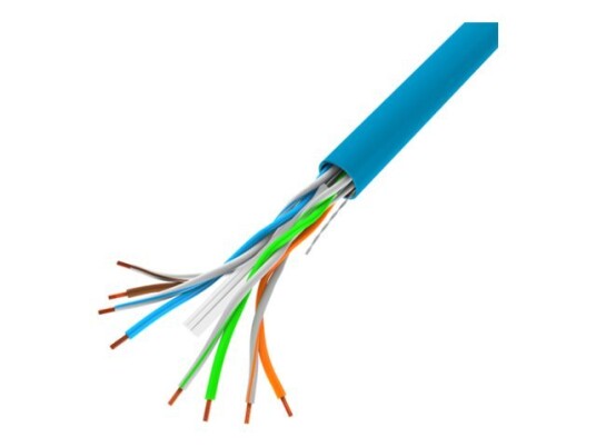 Lanberg - Samlet Kabel - 305 M - 5.6 Mm - Utp - Solid - Blå