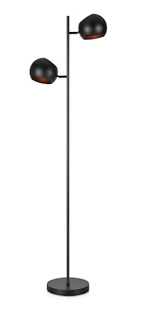 Markslöjd Edgar Gulvlampe Svart 2L 1577225-02-0 1577225-01-0 Markslöjd Edgar Gulvlampe Svart 2L 1577225-02-0 1577225-01-0