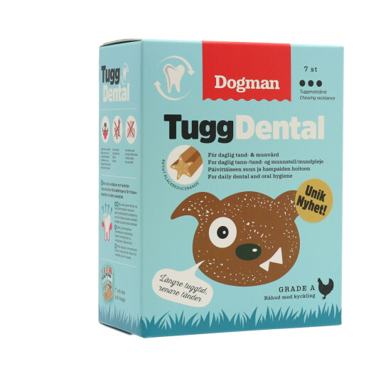 Dogman Tygg Dental Med Kylling 28P