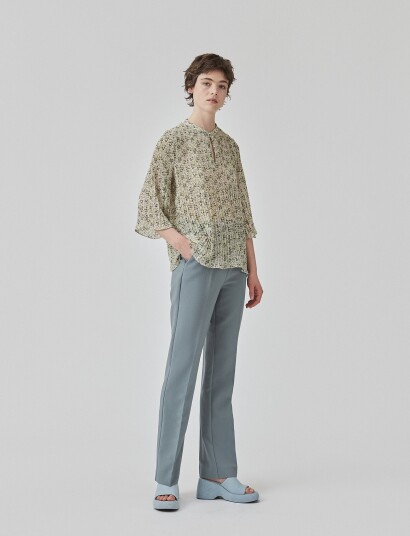 Modström Denalimd Print Top Green XS Modström Denalimd Print Top Green XS