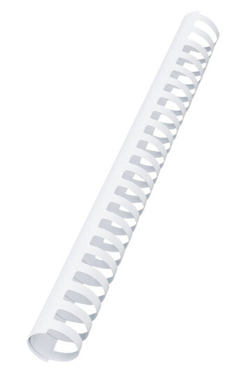 Gbc Combbind - 28 Mm - 21 Ringer - A4 210 X 297 Mm - 240 Ark - Hvit - Plastbindekam - For P/N: 2101435 Ib271106 Ib271717 Gbc Combbind - 28 Mm - 21 Ringer - A4 210 X 297 Mm - 240 Ark - Hvit - Plastbindekam - For P/N: 2101435 Ib271106 Ib271717