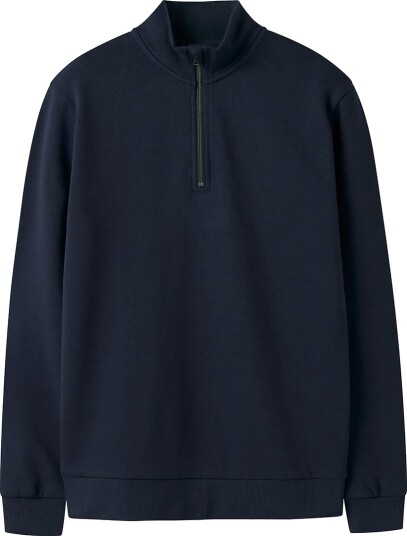 LMTD Collegegenser Noos NlnNizu Halvparten Glidelås Navy LMTD 11 12 år 146 152 Collegegenser Blå