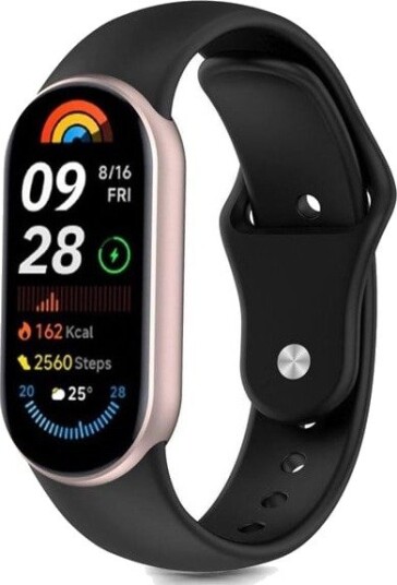 Tech-Protect IconBand Pure Strap for Xiaomi Smart Band 8 / 9 / 10 / NFC - Black