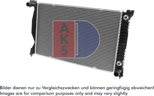 AKS DASIS 480044N Radiator motorkjøling