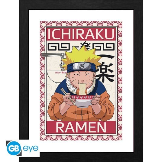 Naruto Innrammet Bilde 30 x 40 cm Ichiraku Ramen Naruto Innrammet Bilde 30 x 40 cm Ichiraku Ramen