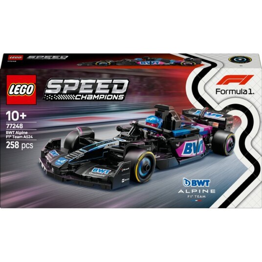 LEGO Speed Champions BWT Alpine F1 Team A524-racerbil 77248 LEGO Speed Champions BWT Alpine F1 Team A524-racerbil 77248