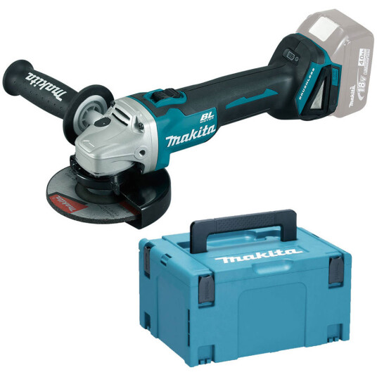 Makita Vinkelsliper DGA504ZJ 18v Uten batteri