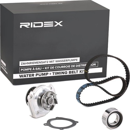 Registerreimsett med vannpumpe RIDEX 3096W0137