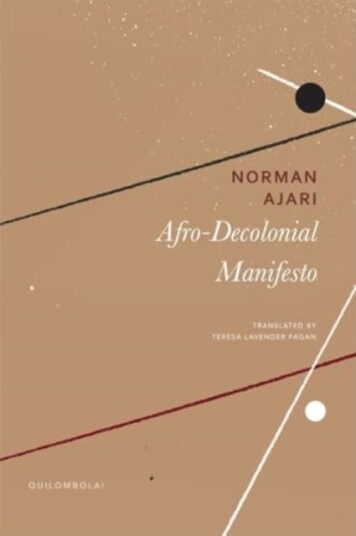 AfroDecolonial Manifesto AfroDecolonial Manifesto