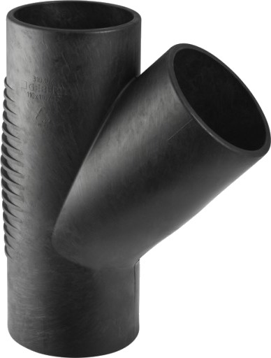 63 x 56 mm x 45° grenrør Silent db20 Geberit
