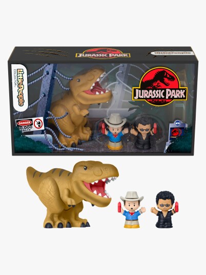 Fisher-Price Jurassic Park Samlerfigur Sett med Dinosaurer for Voksne - Spesialutgave Fisher-Price Jurassic Park Samlerfigur Sett med Dinosaurer for Voksne - Spesialutgave