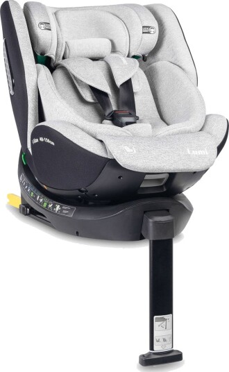 Caretero Lumi I-Size Bilsete Isofix 40-150cm Maks 36kg Lys Grå Caretero Lumi I-Size Bilsete Isofix 40-150cm Maks 36kg Lys Grå
