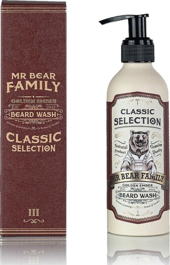 Mr Bear Family Golden Ember Beard Wash 200 ml