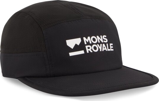 Mons Royale Velocity Trail Cap Black OneSize Mons Royale Velocity Trail Cap Black OneSize
