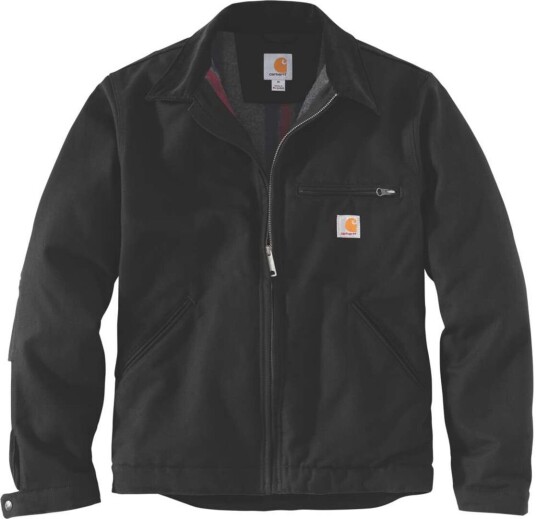 Carhartt Duck Detroit Jakke M Svart Carhartt Duck Detroit Jakke M Svart