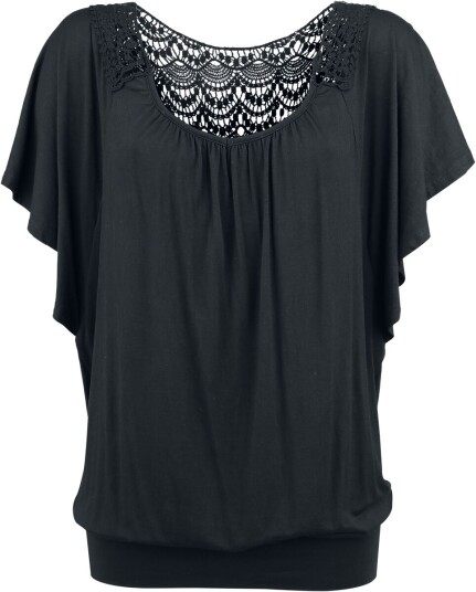 Black Premium by EMP T-skjorte Bat Shirt S til 5XL Damer svart