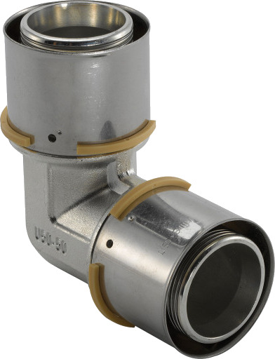 Uponor S-Press 50-50 Vinkel til Gulvvarme og Radiatorsystemer