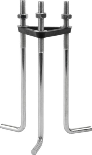 Alta LED-pullertlampe, E27, 85 cm, jordanker, svart – Norlys - Metall