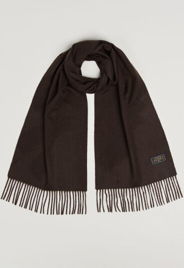 BEAMS PLUS Cashmere Scarf Dark Brown