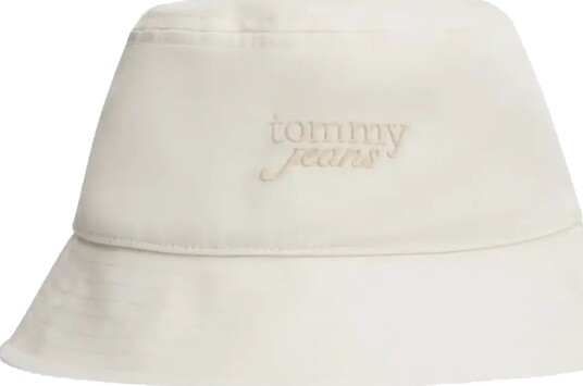 Tommy Hilfiger Tjw Script Bucket Hat Cream ONE SIZE