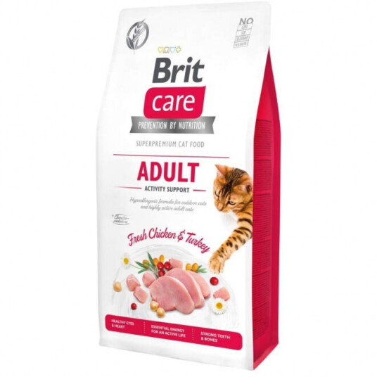 Brit Care Kornfri Kattemat for Voksne Katter Aktivitet 7 kg Brit Care Kornfri Kattemat for Voksne Katter Aktivitet 7 kg