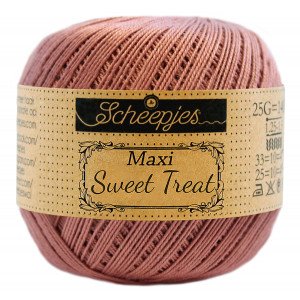 Scheepjes Maxi Sweet Treat Garn Unicolor 776 Antikk Rose