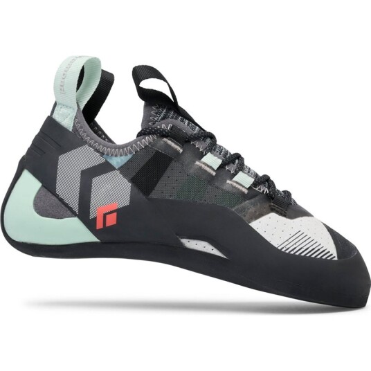 Black Diamond W Momentum Lace Climbing Shoes Foam Green-Alloy Black Diamond W Momentum Lace Climbing Shoes Foam Green-Alloy