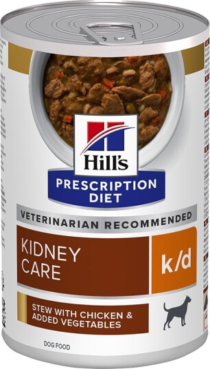 Hill'S Prescription Diet Våtfôr K D Kidney Care Ragout Med Kylling 24 X 354 G
