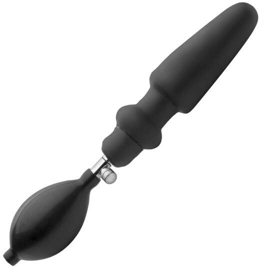 Master Series Expander Oppblåsbar Analplugg       - Svart