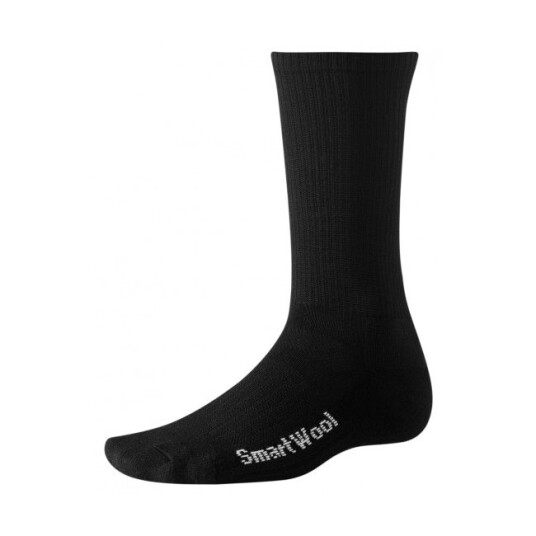 Smartwool Hiking Liner Crew, Black, L