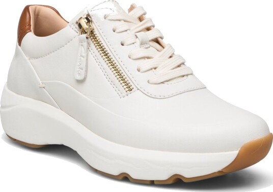 Clarks Tivoli Zip D White 37