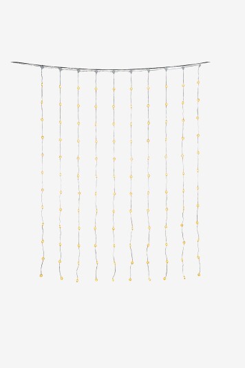 Konstsmide   LED gardinbelysning Usb 180cm   Transparent