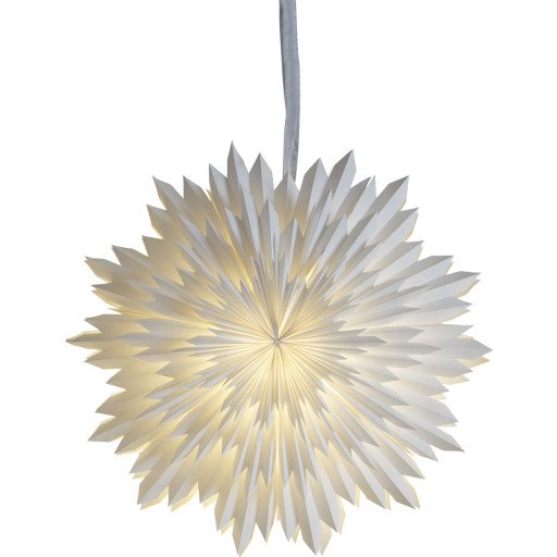 Star Trading Ice julestjerne 55 cm hvit