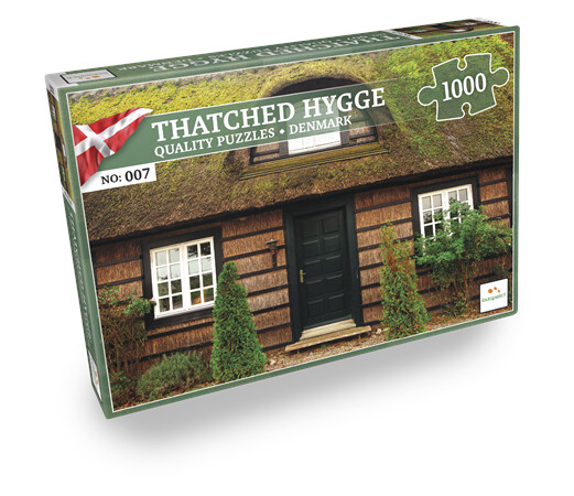 Lautapelit Nordic Quality Puzzles - DA:007 - Thatched Hygge ( Lautapelit Nordic Quality Puzzles - DA:007 - Thatched Hygge (