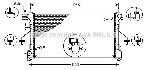 Radiator AVA Clever Choice PEA2309