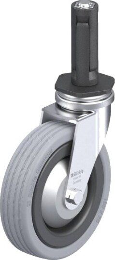 Blickle 856306 Lra-Vpa 100G-Fa-Er02 Styrehjul, Hjuldiameter 100 Mm, Bæreevne (Maks.) 70 Kg, 1 Stk