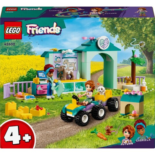 Lego Friends Dyreklinikk For Gårdsdyr 42632