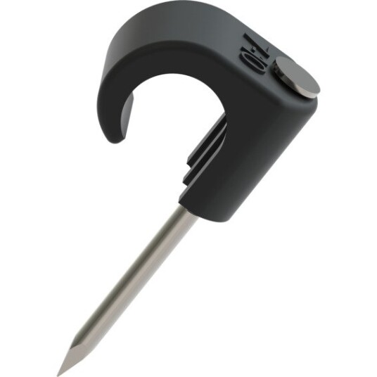 Namron Klips 7-10mm Sort Sf 25mm Stift 100 Stk