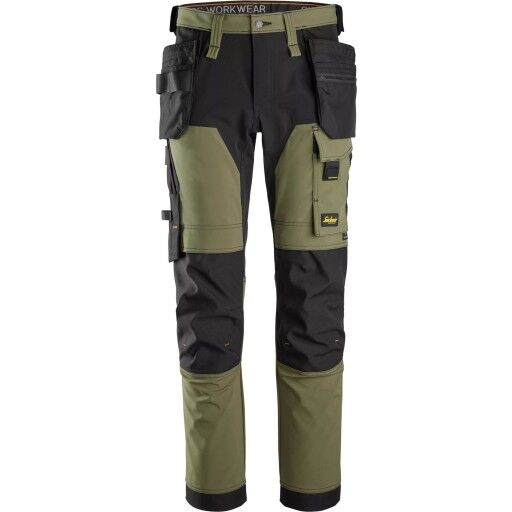 Snickers Workwear 6275-3104 Arbeidsbukse khaki grønn/svart 88, Klær Snickers Workwear 6275-3104 Arbeidsbukse khaki grønn/svart 88, Klær