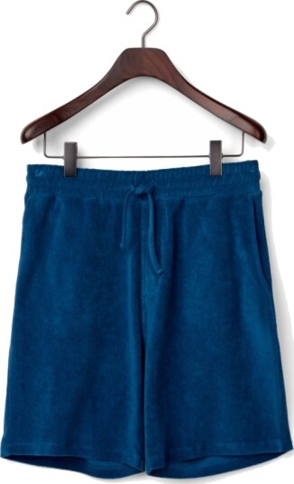 Lexington Clothing Organic Cotton Terry Shorts - Blue - M