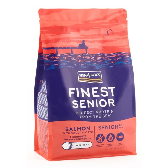 Fish4Dogs Finest Senior Salm L 6Kg