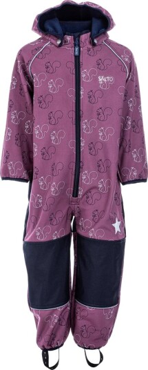 Salto Woody Softshell Dress Purple (74/80)