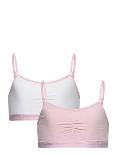Ralph Lauren Kids 2T-2Pk Bralettes Pink 122/128