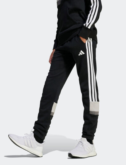adidas Sportswear J 3S Tib Fl Pt - Black - 152 adidas Sportswear J 3S Tib Fl Pt - Black - 152