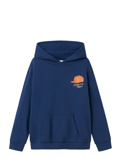 name it Nkmnopal Ls Nreg Sweat Wh Bru Navy 122-128 name it Nkmnopal Ls Nreg Sweat Wh Bru Navy 122-128