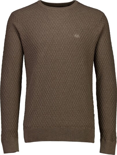 Lindbergh Cable Knit Jumper   DK SAND MEL   S